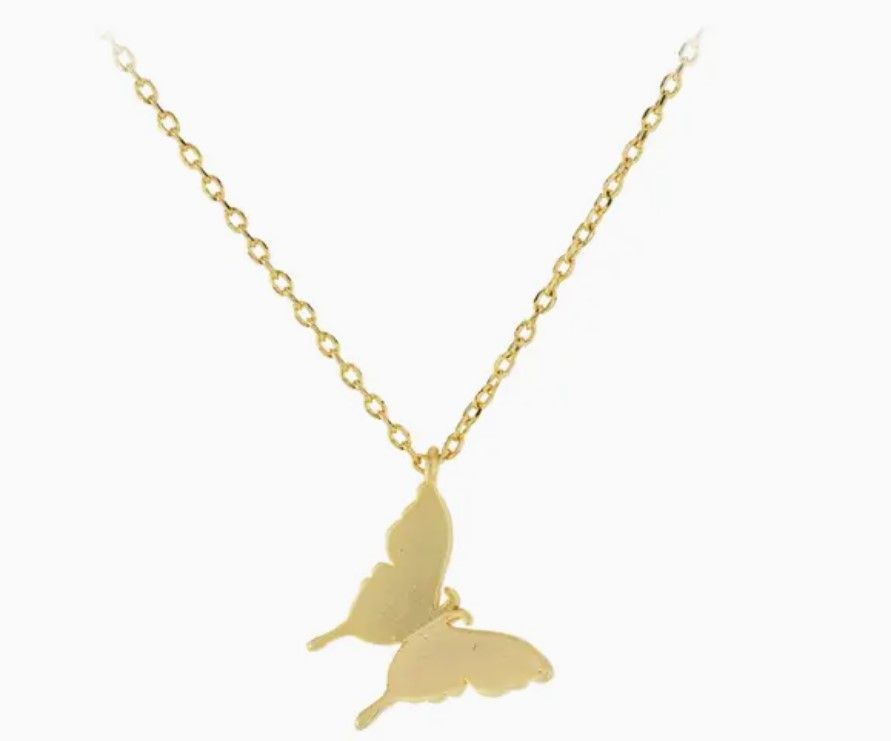 Necklace - Gold Butterfly