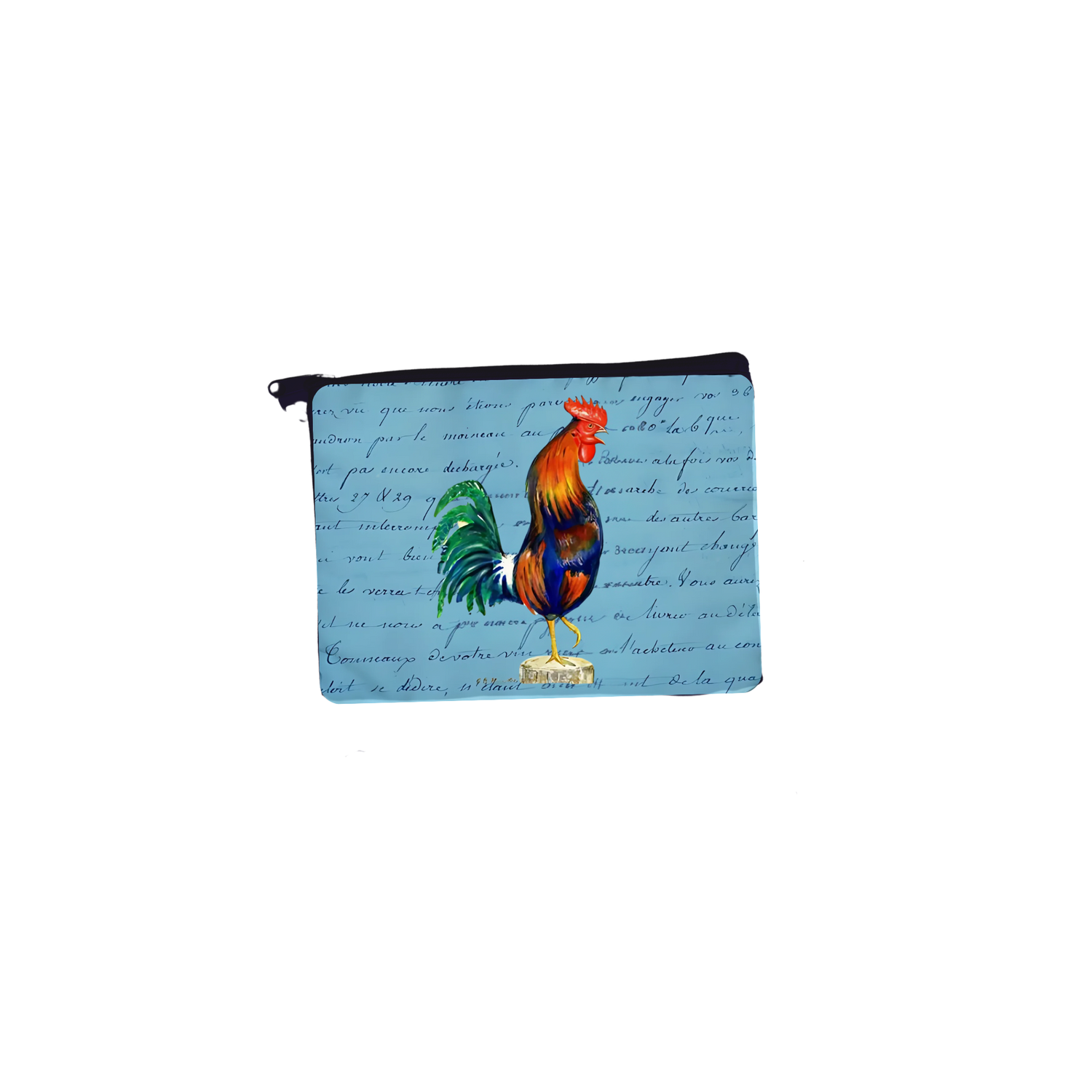 Pouch - Blue Rooster