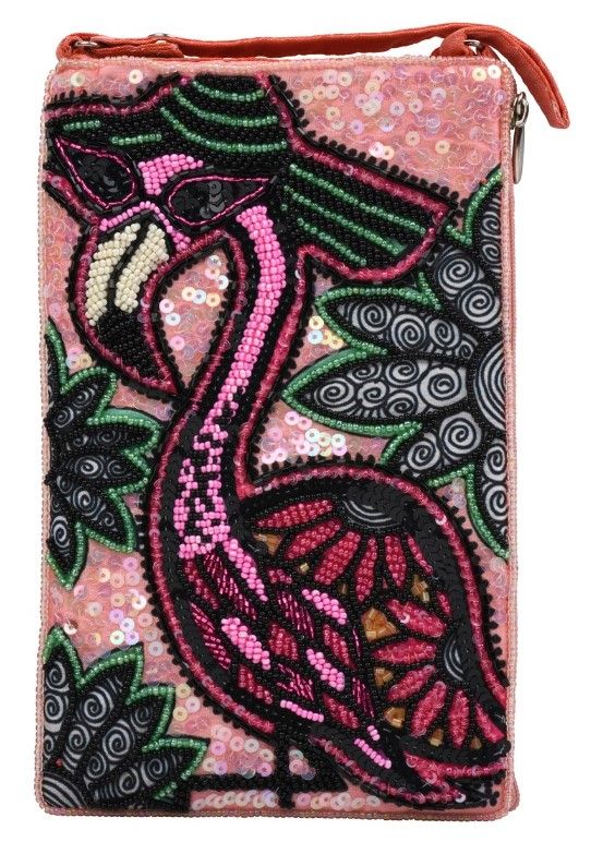Club Bag - Floral Flamingo