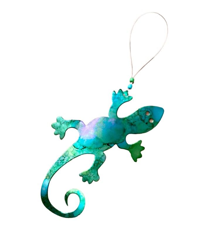 Ornament - Recycled Gecko