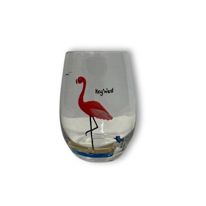 Wine - Stemless Flamingo