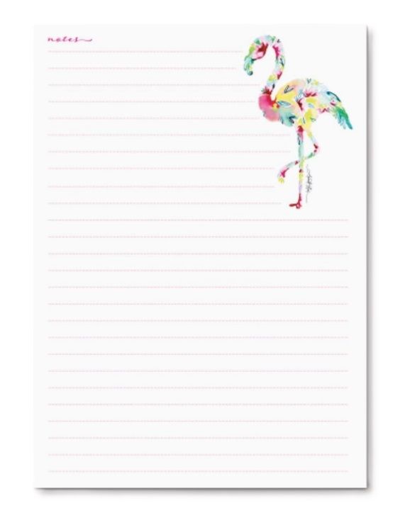 Desk Pad - Flamingo