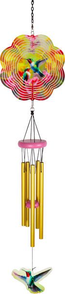 Wind Chime - Hummingbird Spinner