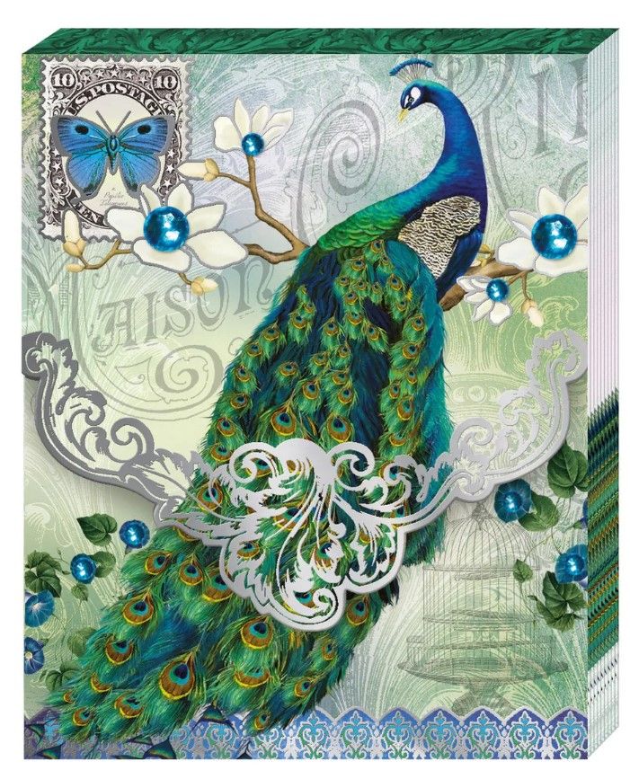 Purse Pad - Peacock