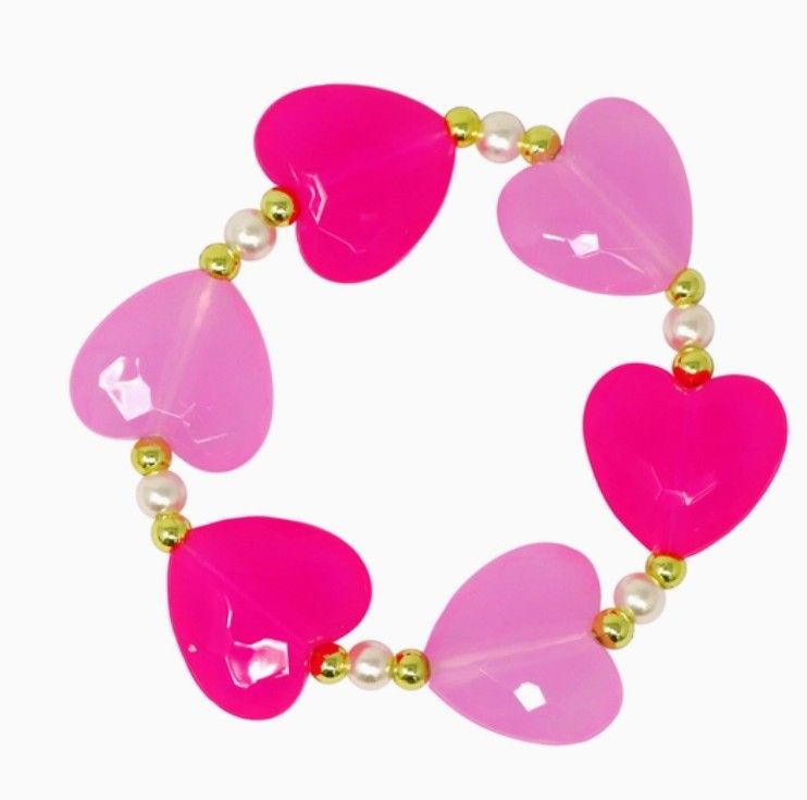 Bracelet - Ballet Heart and Pearls