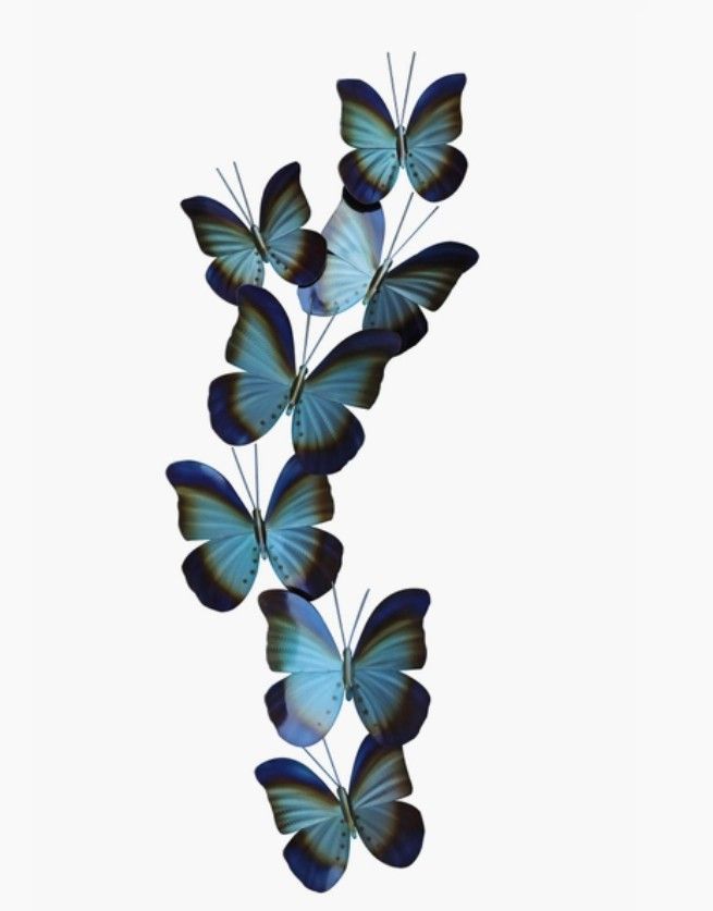 Copper Art - Blue Butterfly Spray