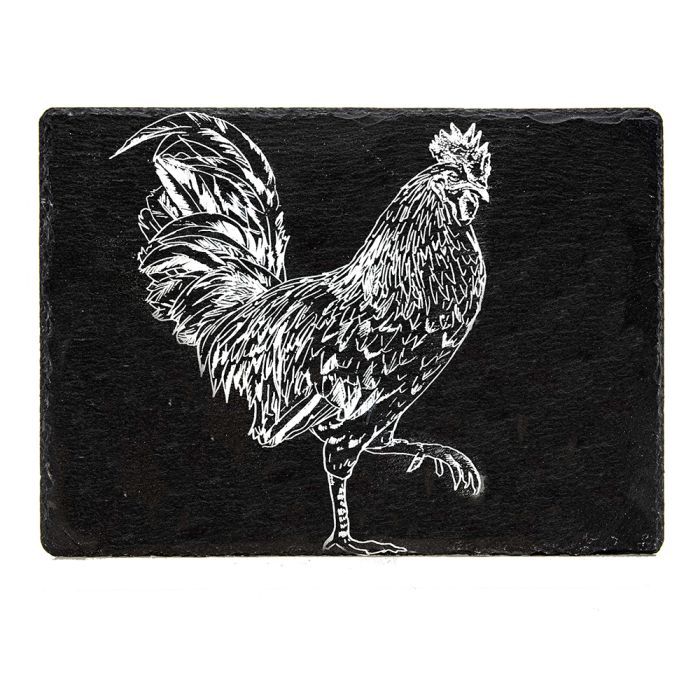 Cheese Board - Slate Rooster