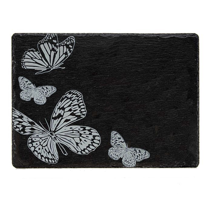 Cheese Board - Slate Butterfly