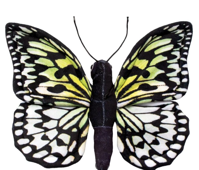 Plush - Black and White Butterfly