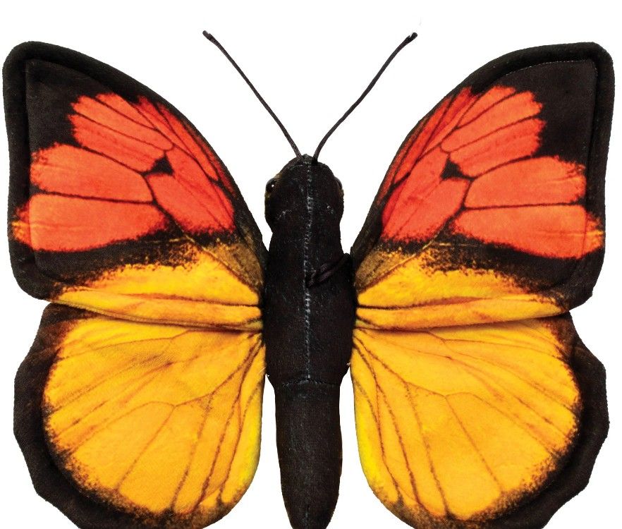 Plush - Orange/Yellow Butterfly