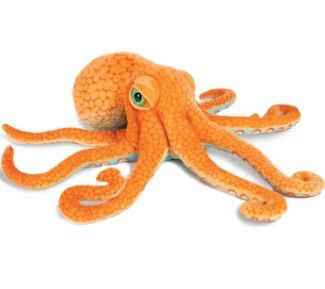 Plush - Orange Octopus 29"