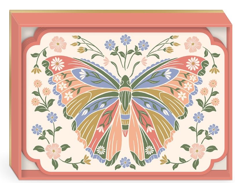 Notecards - Wildflower Meadow Butterfly