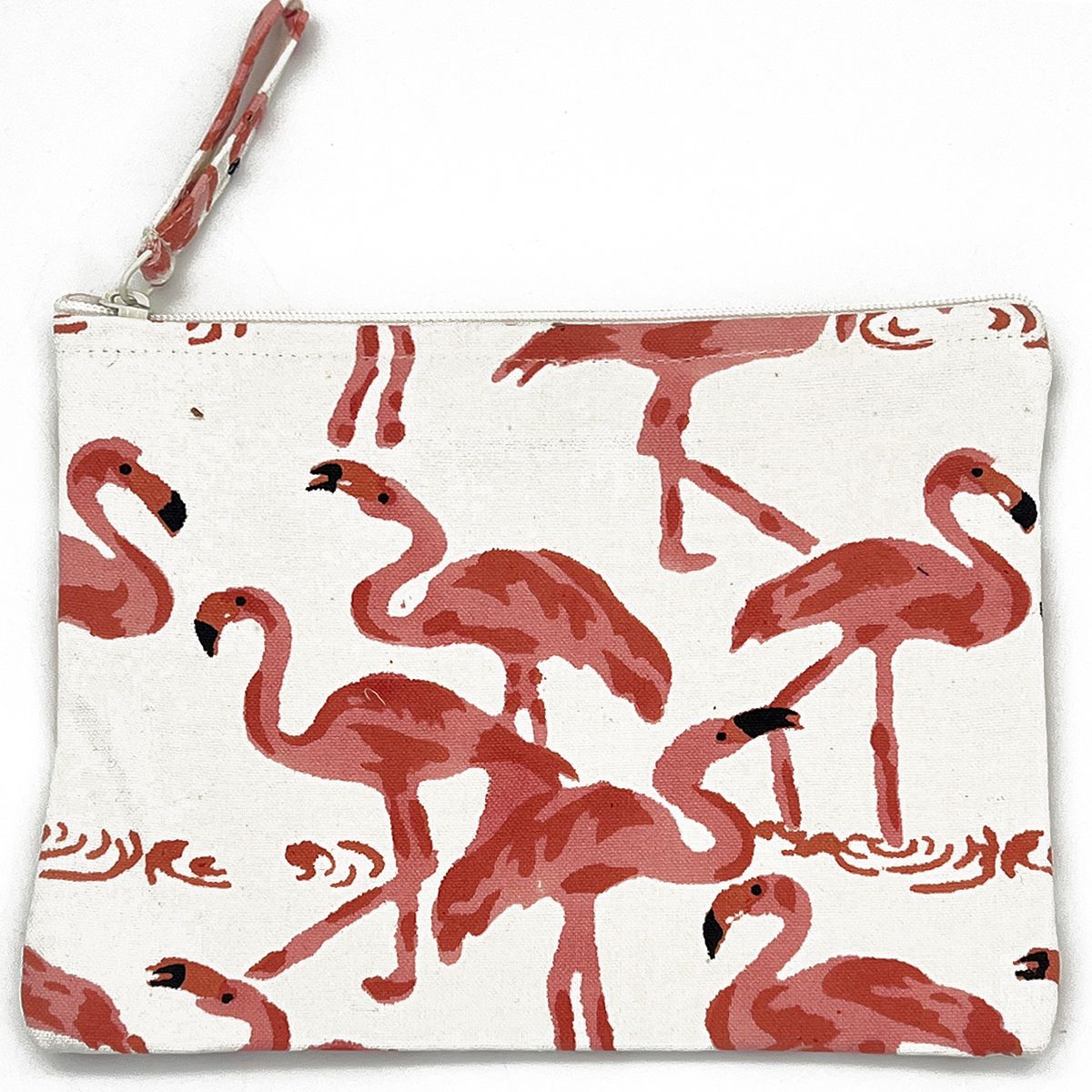 Pouch - Pink Flamingoes