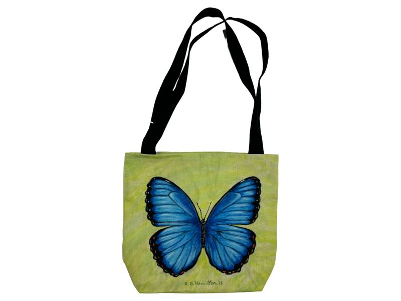 Tote - Blue Morpho