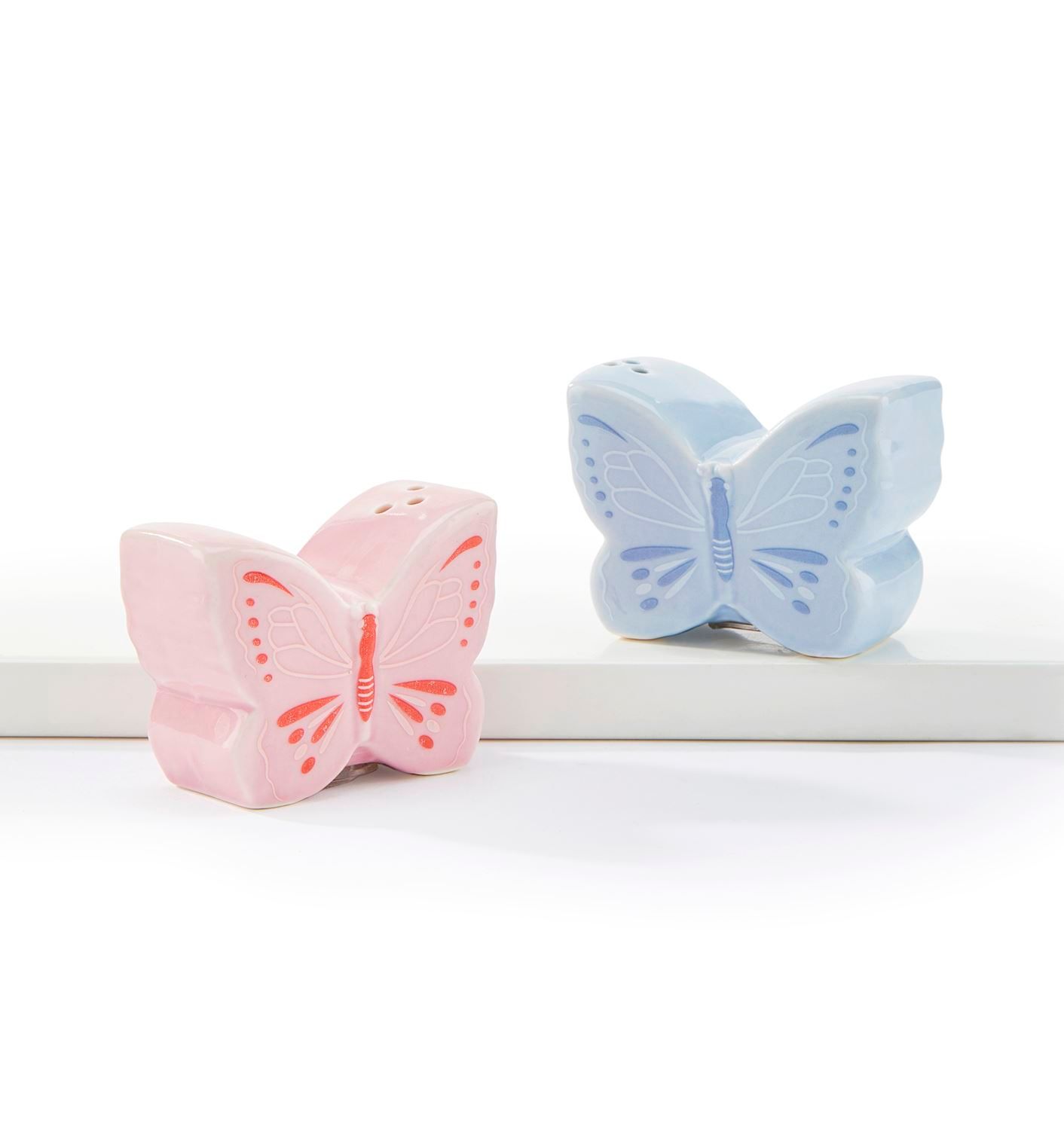 Salt and Pepper Shakers - Butterflies