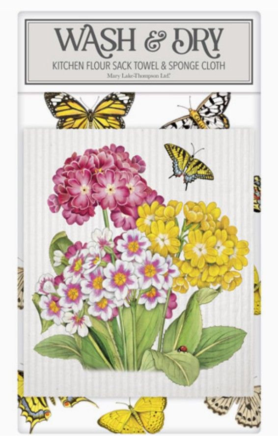 Wash and Dry Primrose Vase
