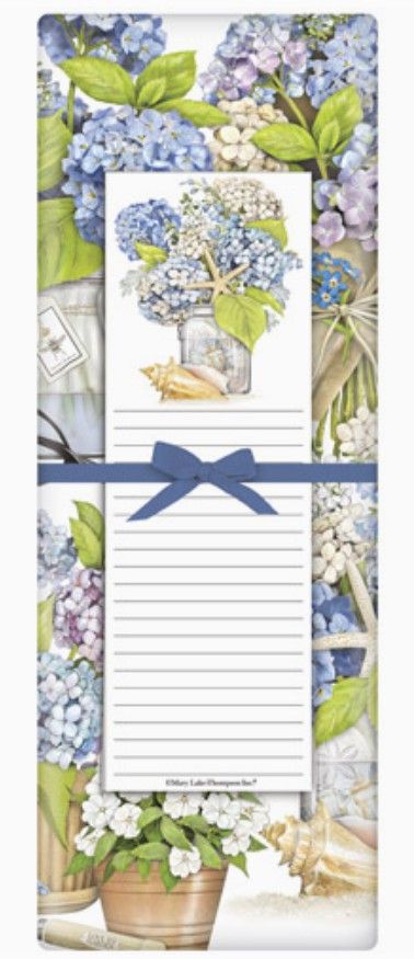 Notepad Set - Hydrangeas