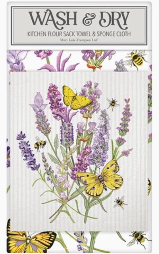 Wash and Dry - Lavender Butterfly