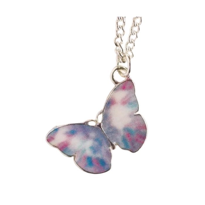 Necklace - Purple Butterfly