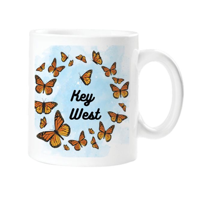 Mug -  Monarch Wreath