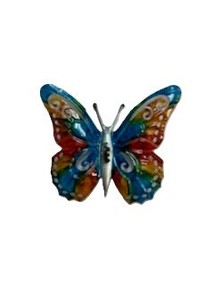 Magnet - Metal Colorful Butterfly