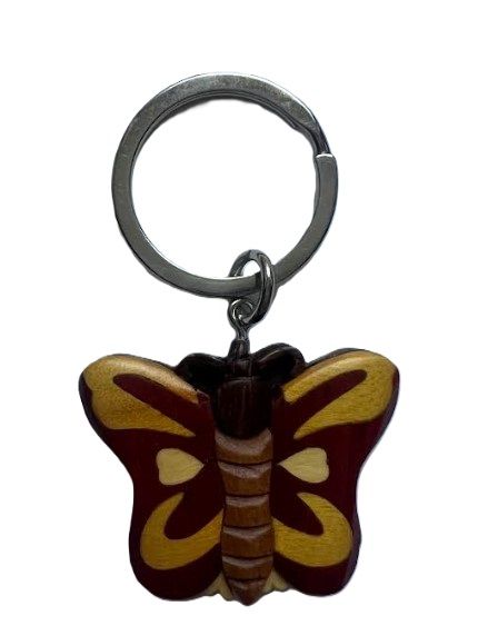 Keychain - Open Butterfly