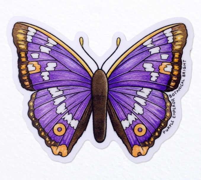 Sticker - Purple Emperor