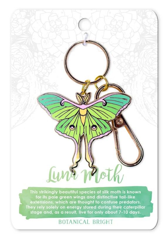 Keychain - Luna Moth