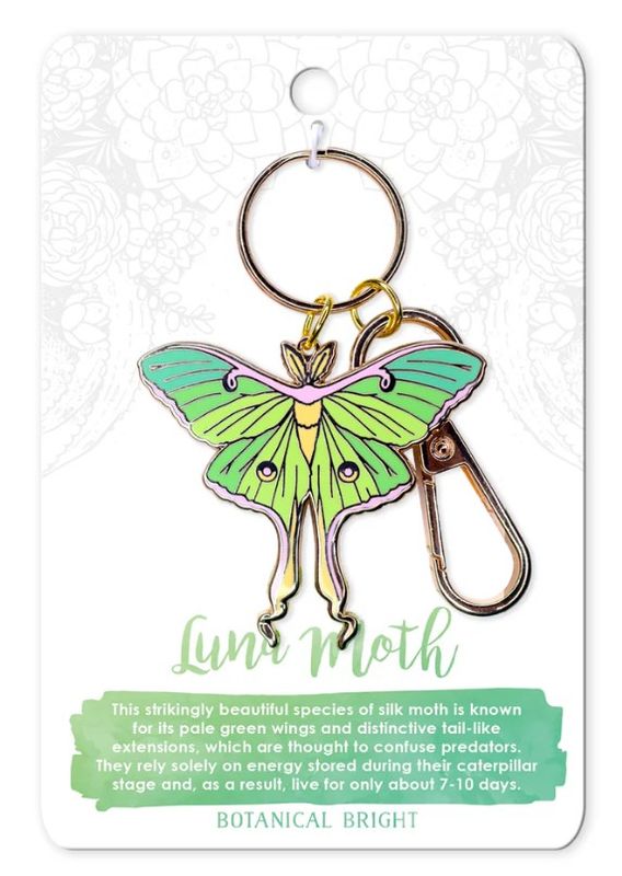 Keychain - Luna Moth