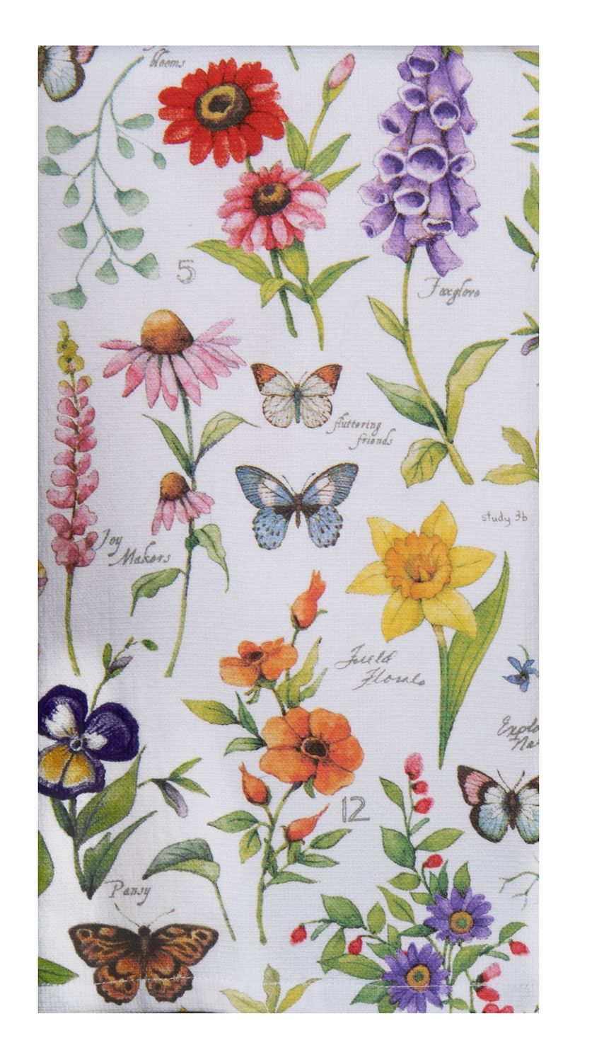 Dual Towel - Flowers