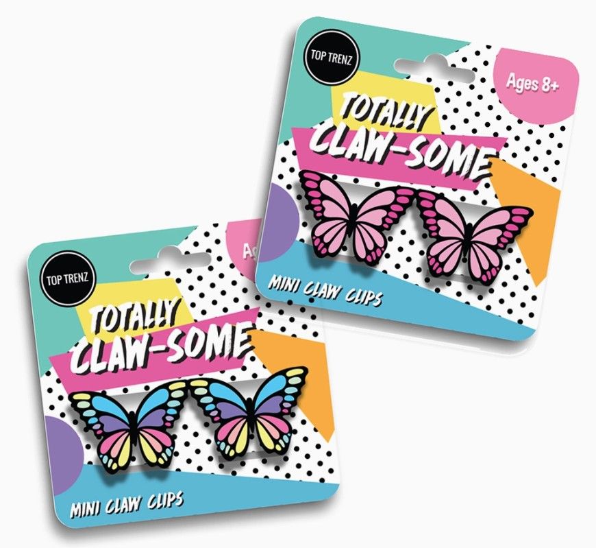 Hair Clips - Mini Butterflies