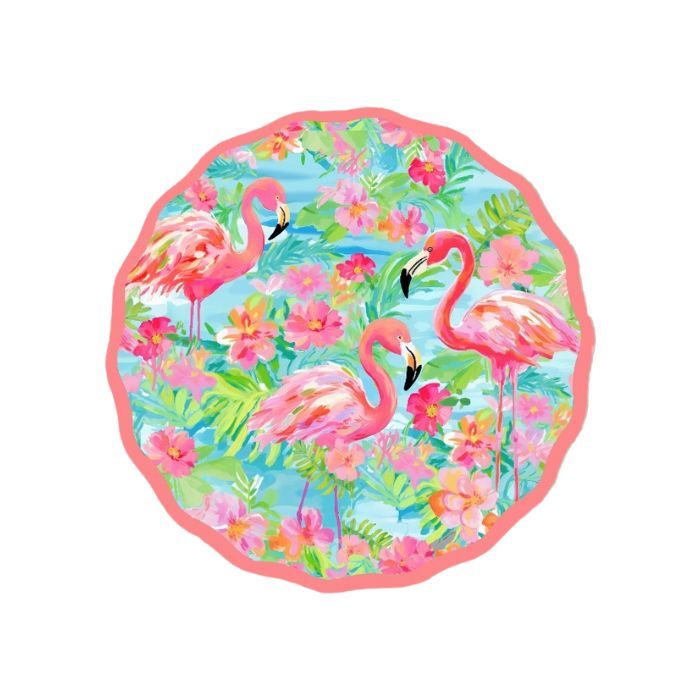 Plate - 11in Flamingo