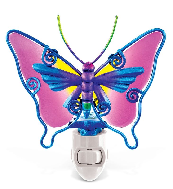 Night Light - Pink Butterfly