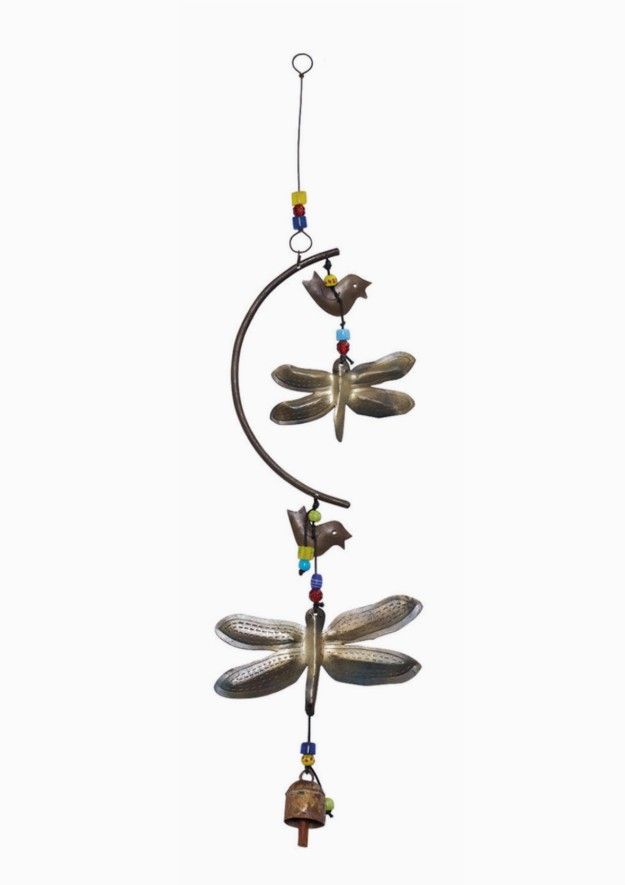 Wind Chime - Mama and Baby Dragonfly