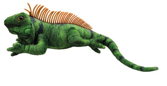 Plush - Orange Iguana