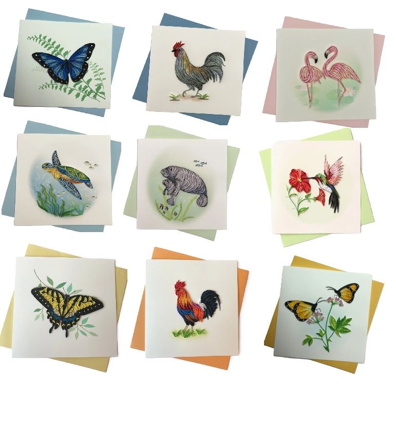 Card -Quilled