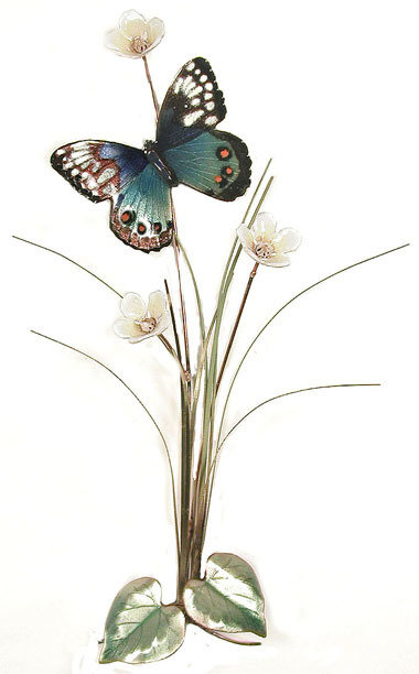 Wall Art - Bovano - Butterfly Blue Beauty