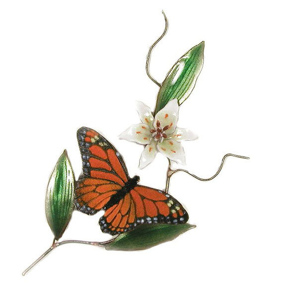 Wall Art - Bovano - Butterfly Monarch