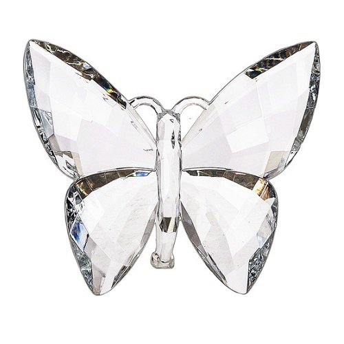 Acrylic Butterfly Clear Sitting or Hanging