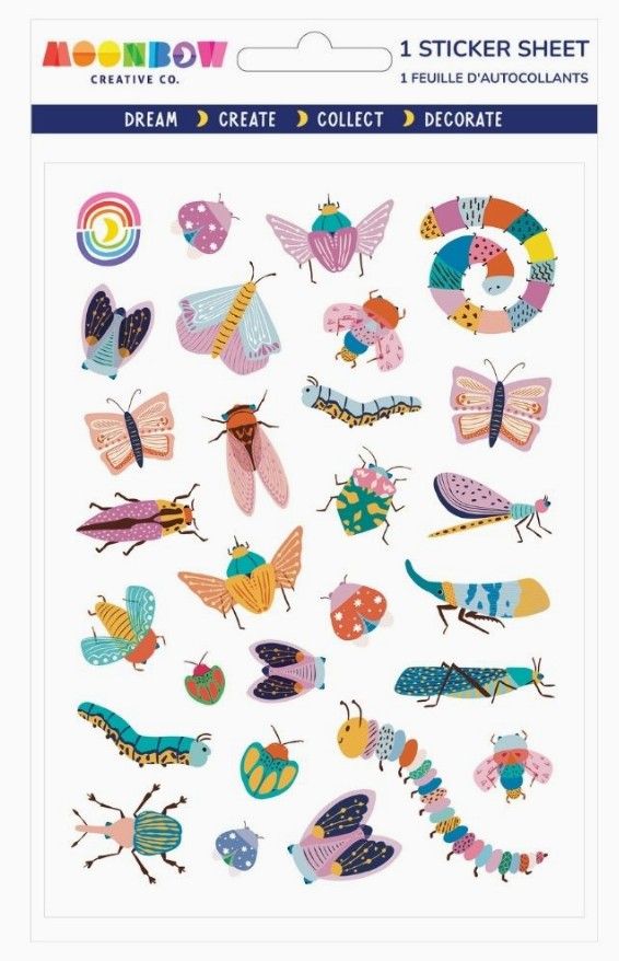 Stickers - Butterfly Blooms Glossy