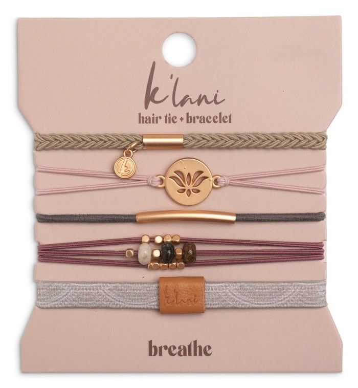 Hair Tie Bracelet - Breathe