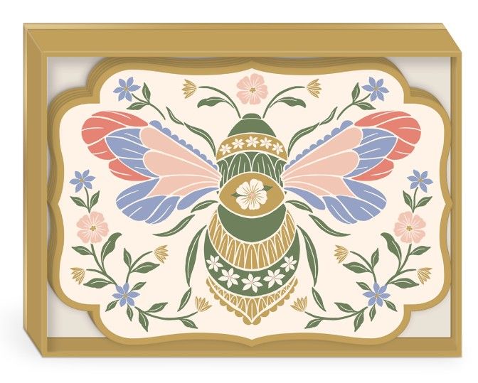 Notecards - Wildflower Meadow Bee