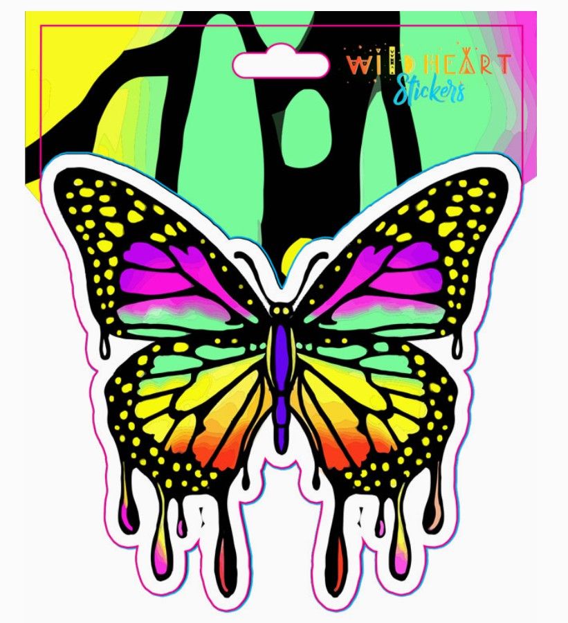 Sticker - Wild Heart Butterfly