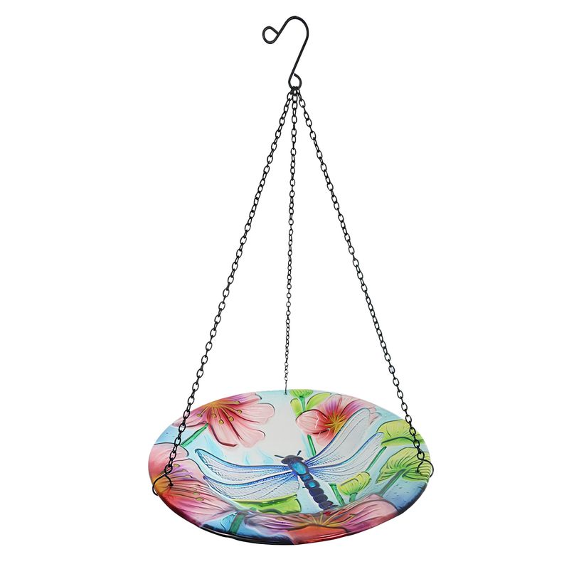 Birdbath - Hanging Dragonfly