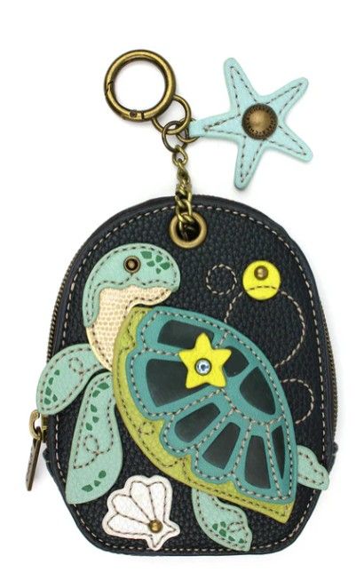 Keychain - Mini Coin Purse Turtle