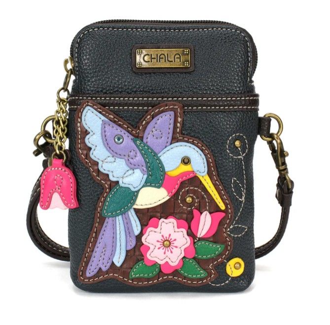 Purse - Cellphone Crossbody Hummingbird A