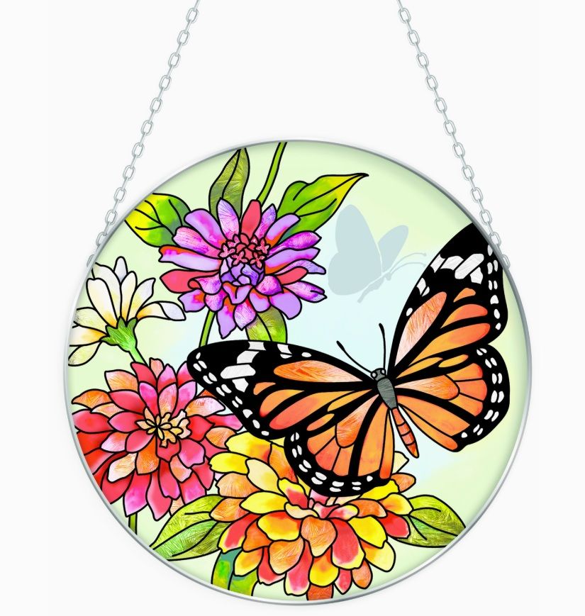 Suncatcher - Butterfly Garden Monarch