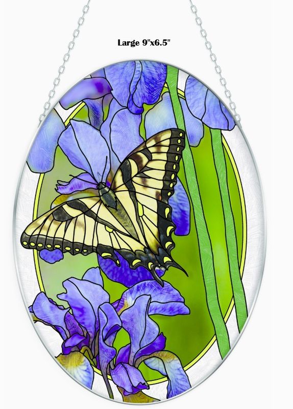 Suncatcher - Swallowtail Butterfly Oval