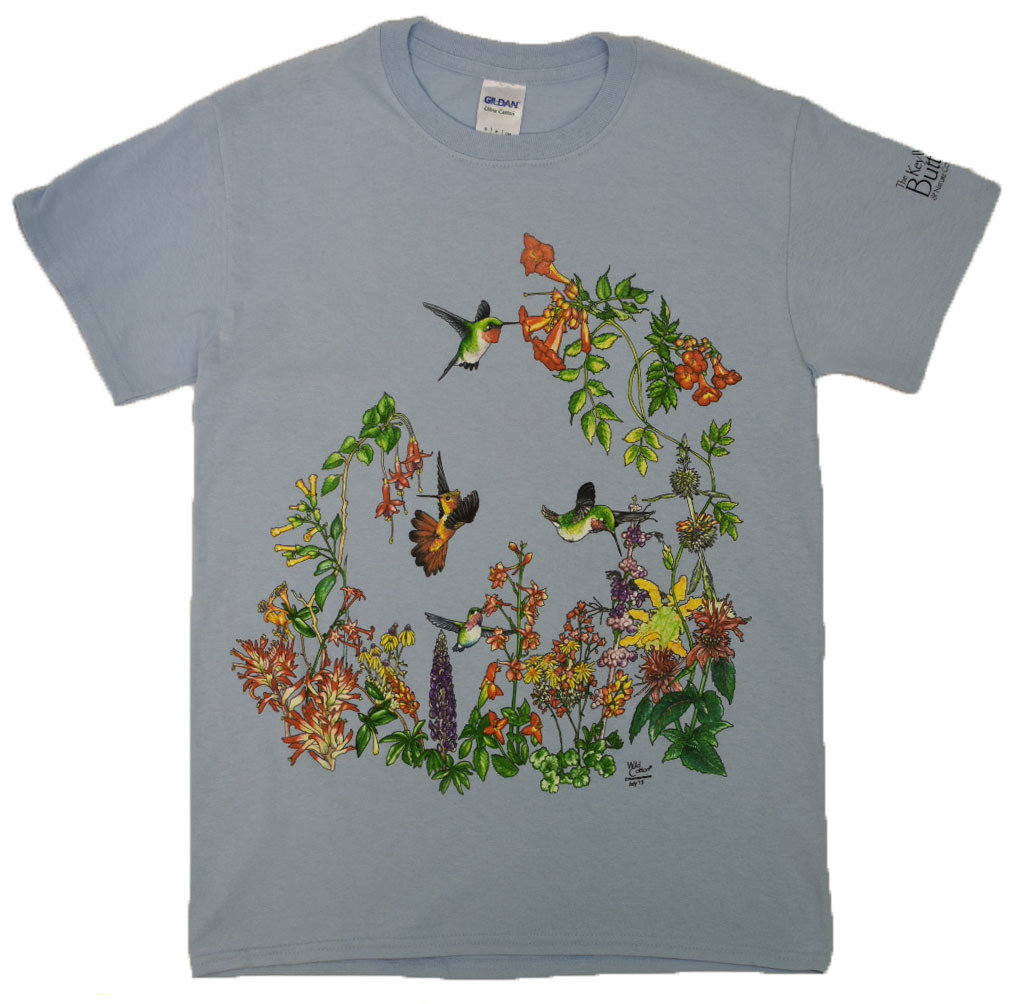 T-Shirt - Hummingbird Garden