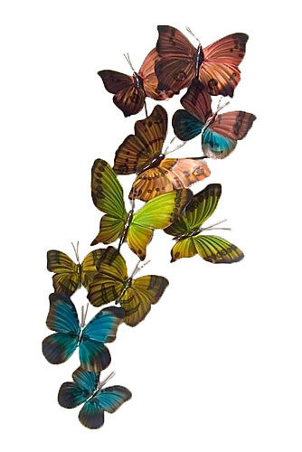 Copper Art - Mixed Flight Vertical